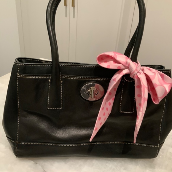 Coach Black Leather Purse - Picture 2 of 6